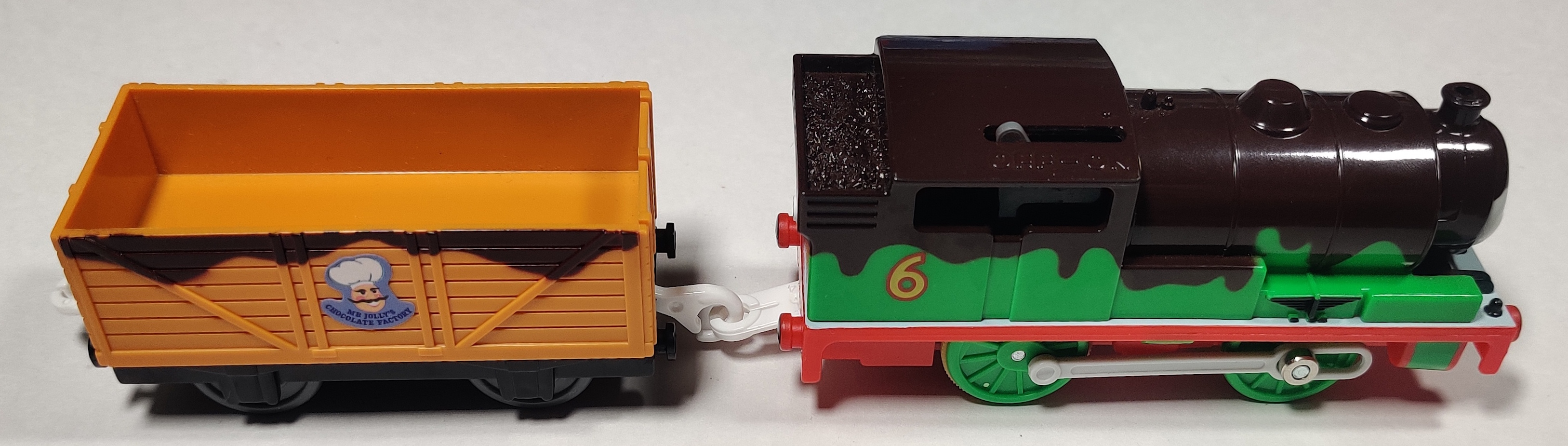 Tomy Motor Road & Rail Percy and the Chocolate Crunch